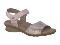Chaussure mephisto sandales modele pattie bi-mat taupe clair